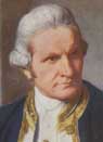Painting of Captain Cook