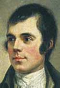 Robert Burns portrait, courtesy of the Scottish National Portrait Gallery