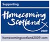'Supporting Homecoming Scotland' logo