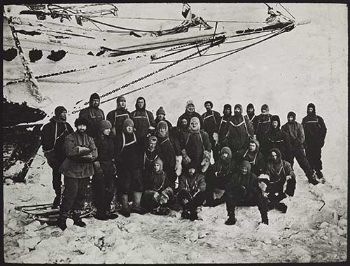 Photograph of the Weddell Sea party