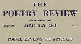 Poetry Review cover