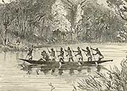 River scene engraving