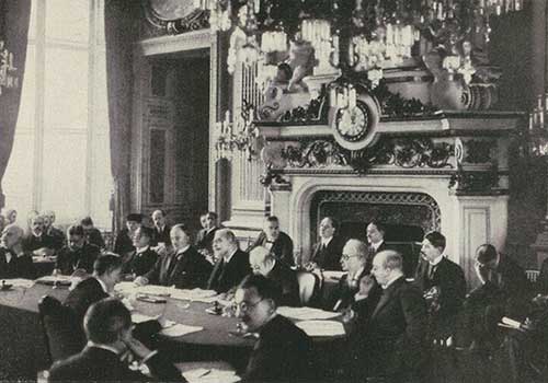 League of Nations Council in session