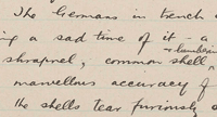 Extract from handwritten page