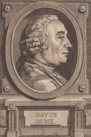 An engraving of David Hume.