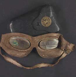 Photo of William McKinlay's snow goggles