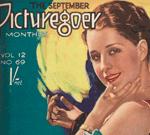 Norma Shearer on movie annual cover