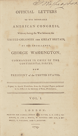 Signed title page