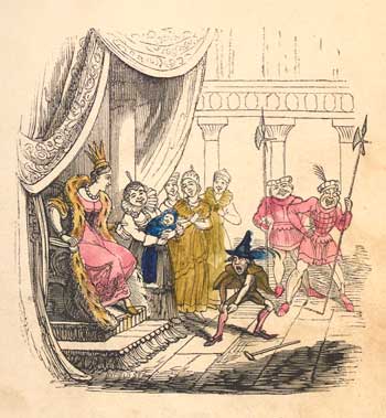 Colour illustration of Rumplestiltskin