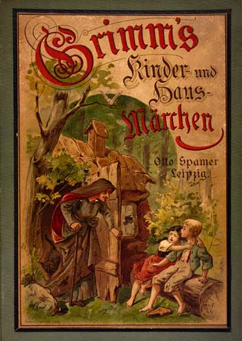 Cover of fairy tales by Grimms