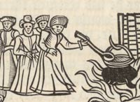 Illustration of witches