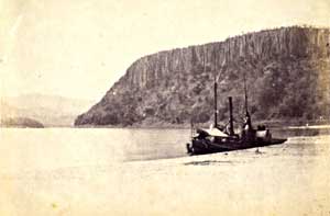 Photo of Livingstone expedition launch on the Zambesi