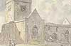 Watercolour of Iona Abbey