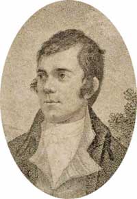 Robert Burns portrait