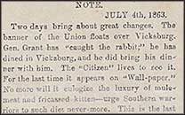 Newspaper page detail