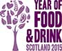 Year of Food and Drink Scotland 2015 logo