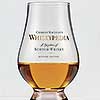 Whisky glass on 'Whiskypedia' book cover