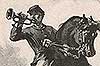 Bugler on horseback