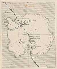 Map of expedition route