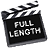 Film clapperboard graphic