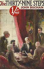 Book cover showing six men around a table