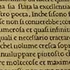Close up of ornate text on a page