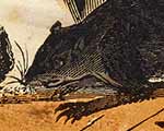 Illustration of a black rat