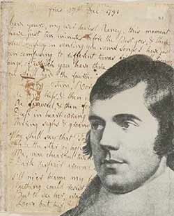 'Ae Fond Kiss' manuscript and Burns