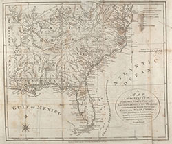1792 map of the United States