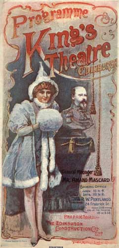 Cover of programme
