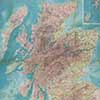 Detail from a map of Scotland