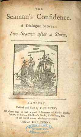 Title page from 'The Seaman's confidence'