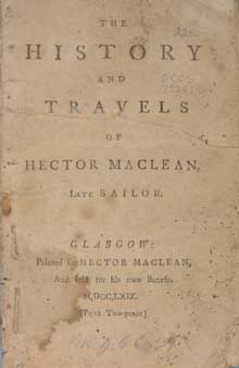'The history and travels of Hector Maclean'