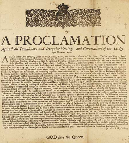 A proclamation
