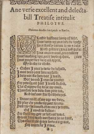 Page from 'Philotus'