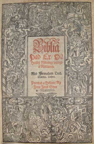 Icelandic Bible title page
