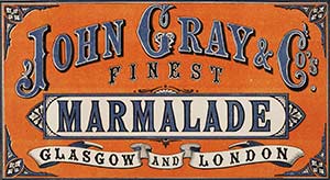 John Gray marmalade advert