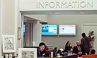Information desk