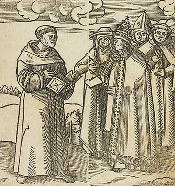 Marthin Luther and Pope Leo X