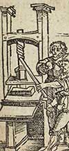 Early printing press