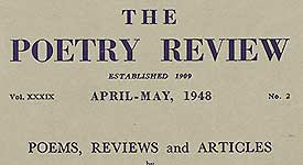Poetry Review cover
