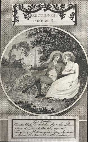 Man and woman under a tree
