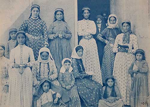 Group of women and girls