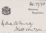 Letter detail