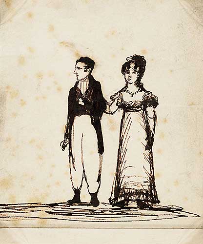 Lord and Lady Byron