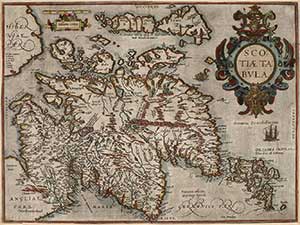 Scotland map