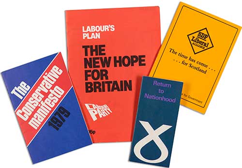 Political manifestos