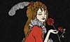 Woman with rose