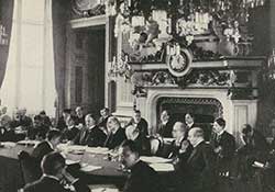League of Nations in session