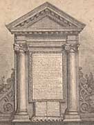 Illustration of a monument